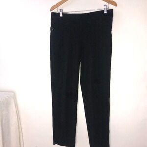 Briggs Slimming Panel Slimming‎ Gothic Black Pants Size 10